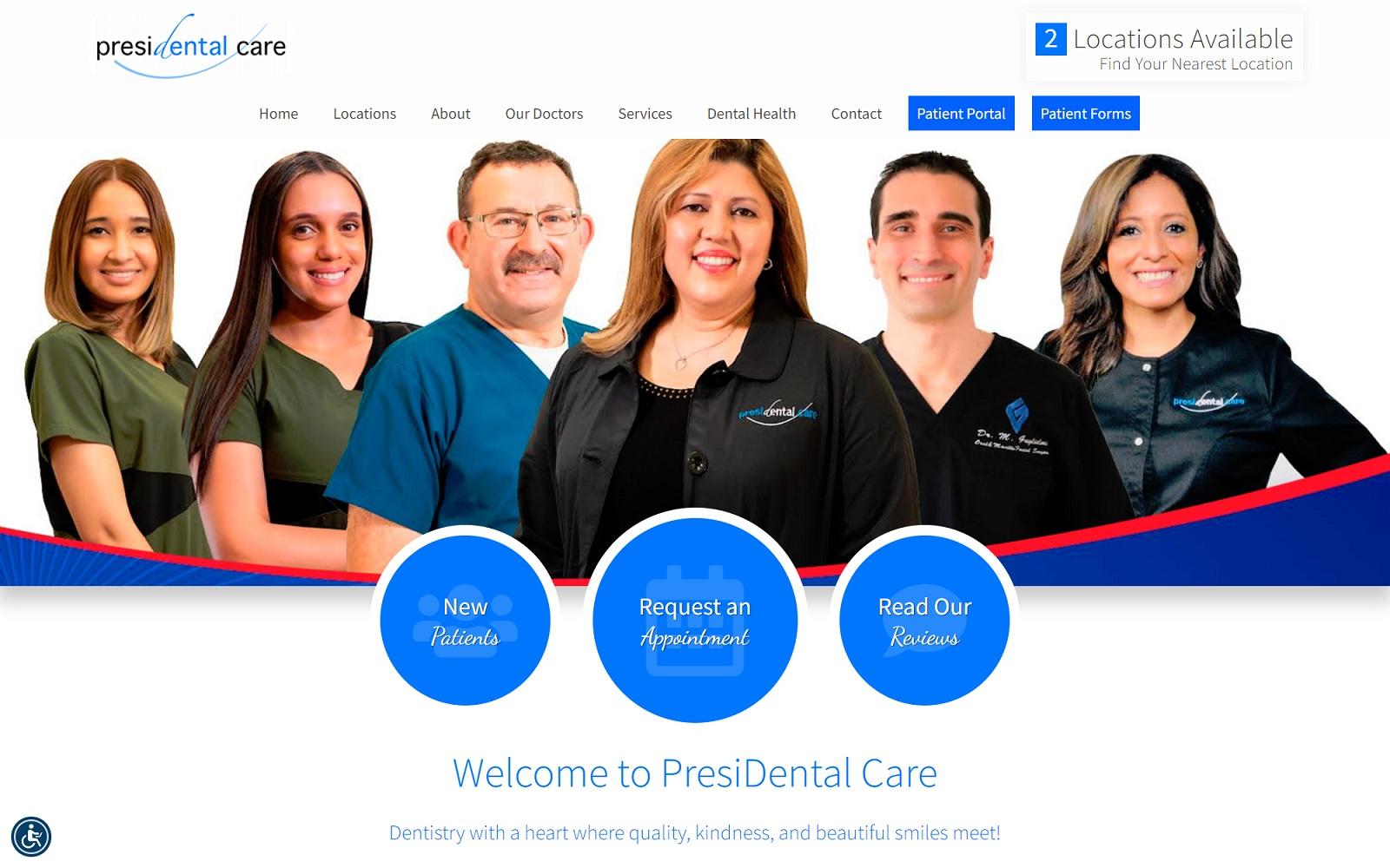 PresiDental Care screenshot