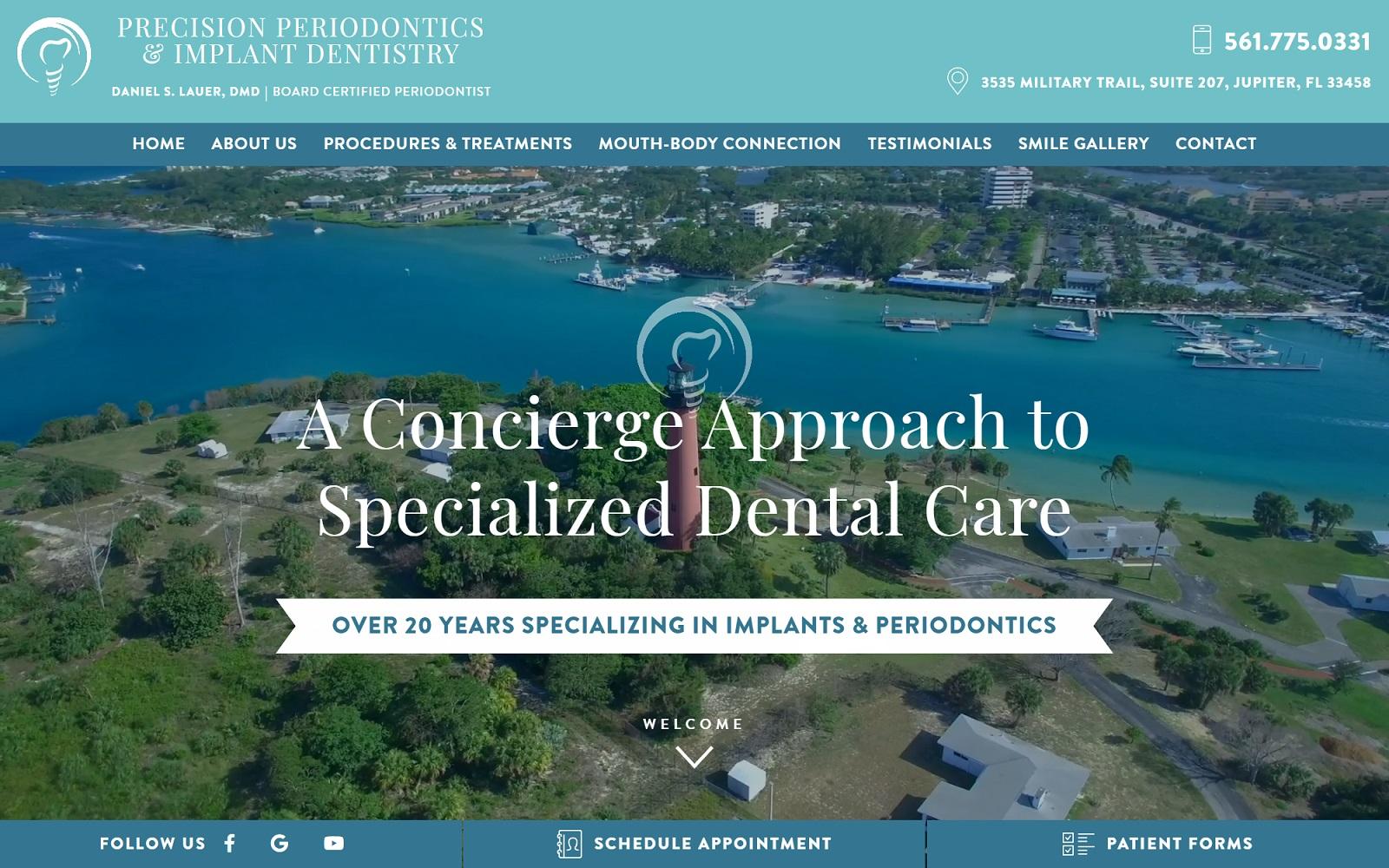 Precision Periodontics & Implant Dentistry screenshot