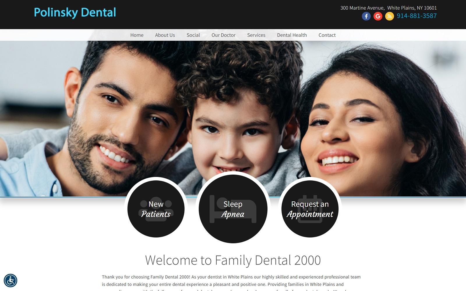 Polinsky Dental screenshot
