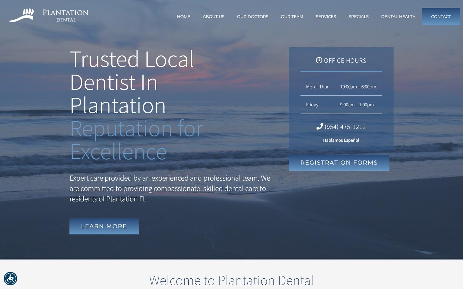 Plantation Dental screenshot