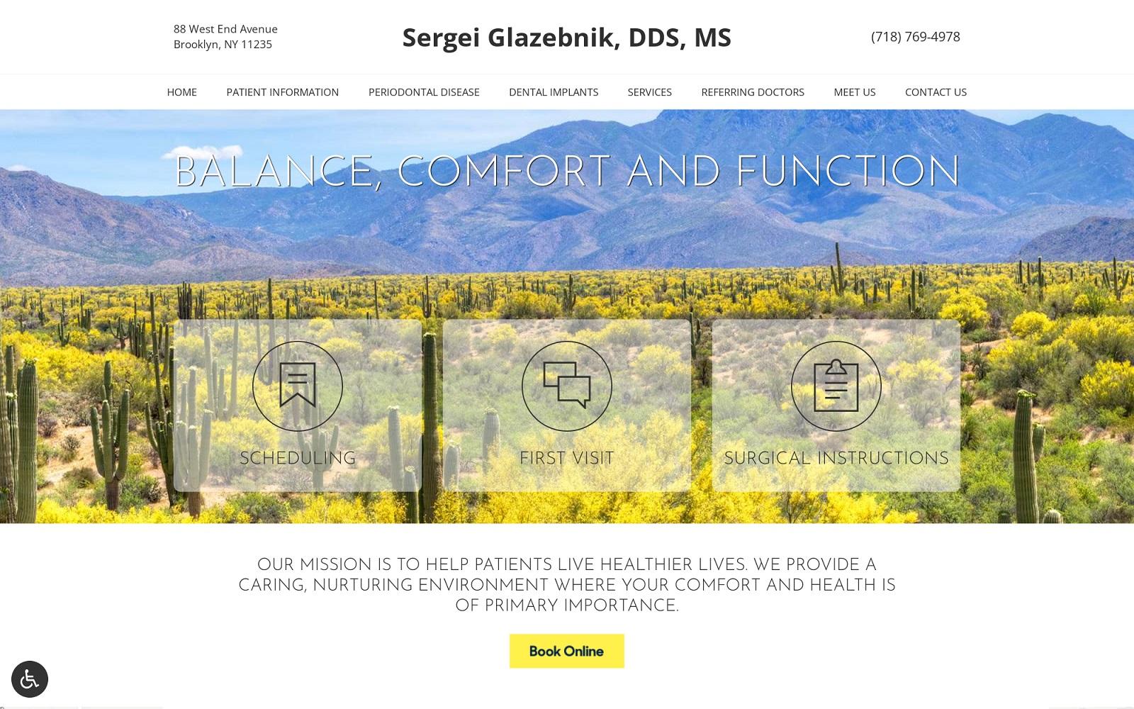 Sergei Glazebnik DDS MS screenshot
