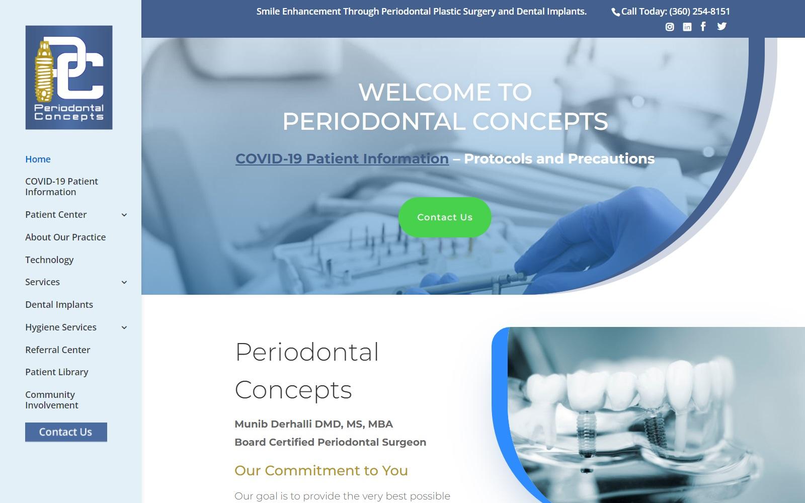 Periodontal Concepts Derhalli Munib DDS