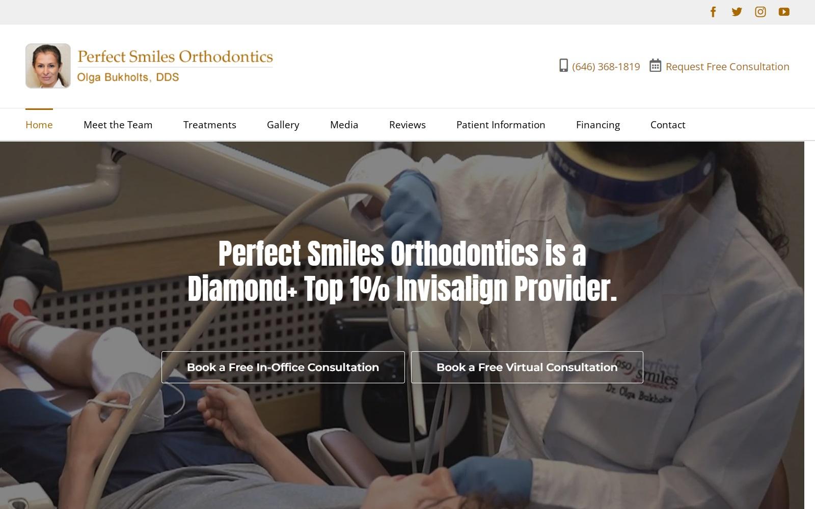 Perfect Smiles Orthodontics screenshot