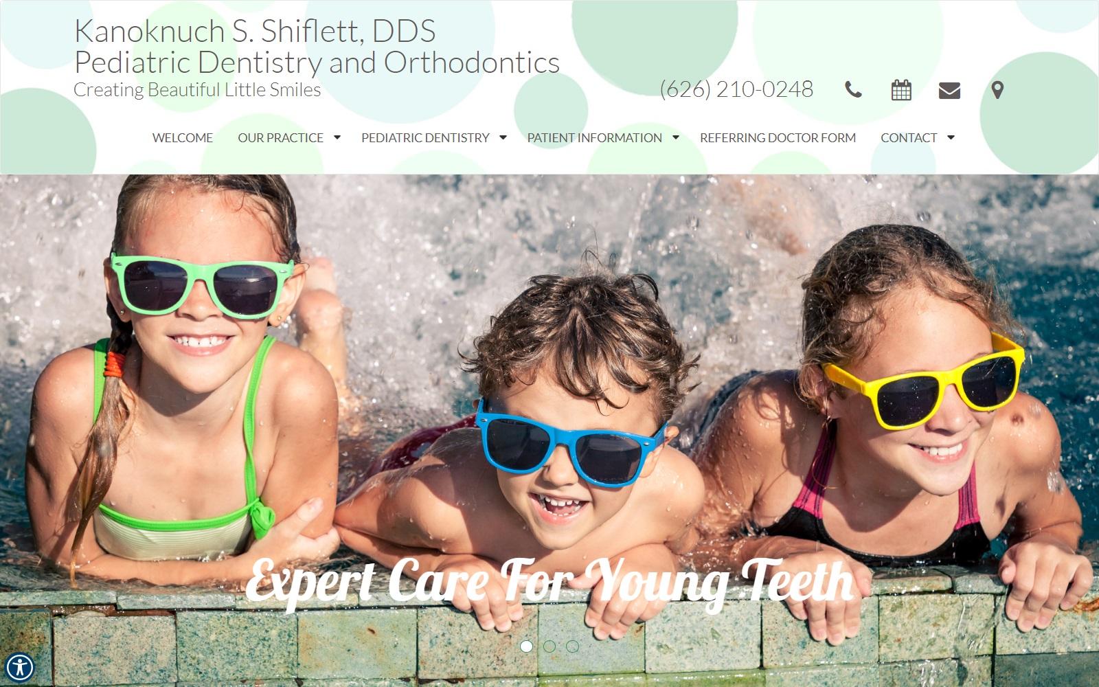 Kanoknuch S. Shiflett, DDS, Inc. screenshot