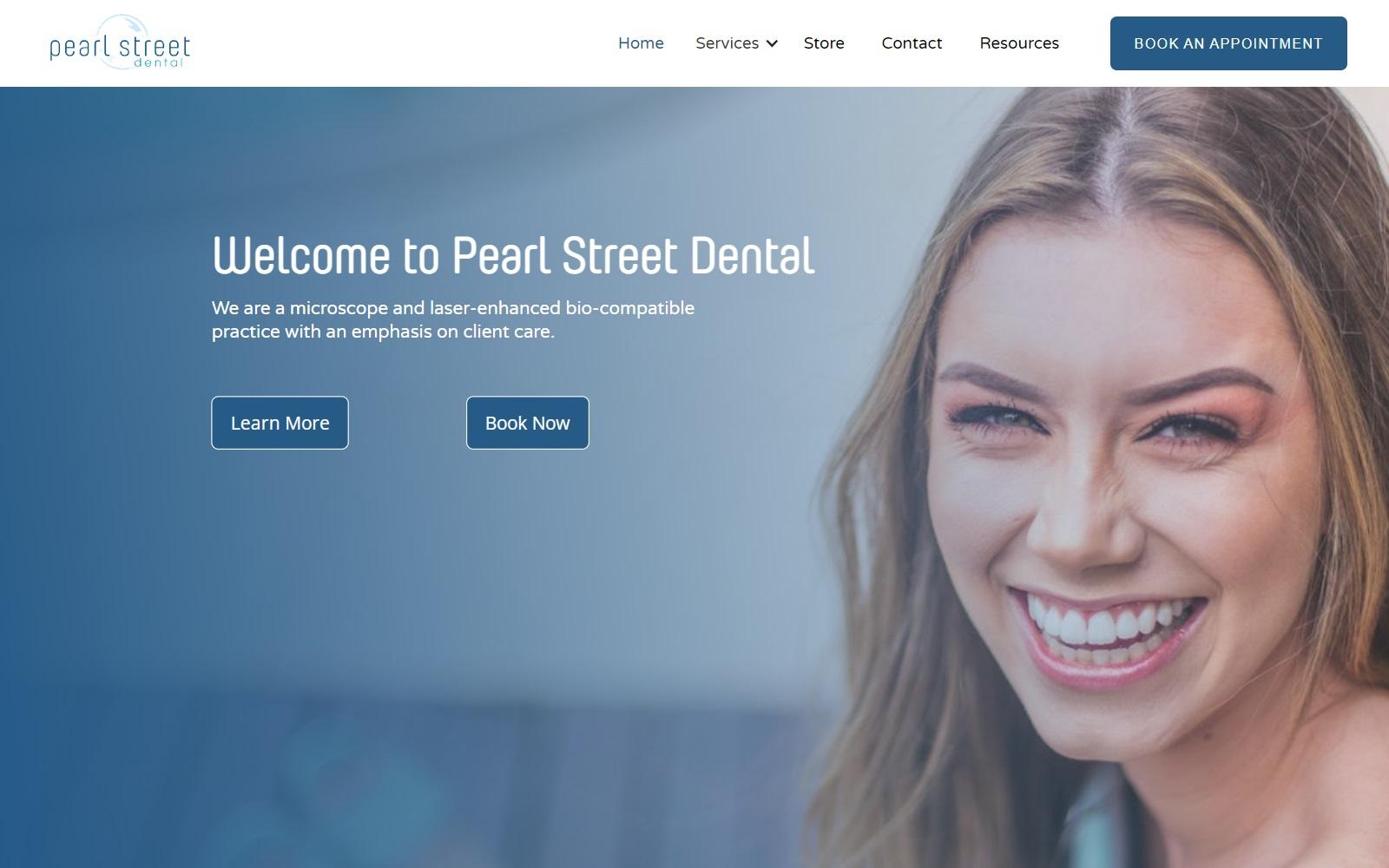 Pearl Street Dental screenshot