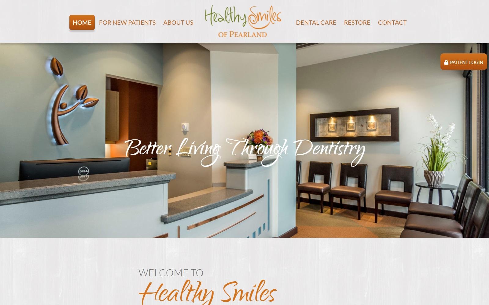 Pearland Dental Spa screenshot