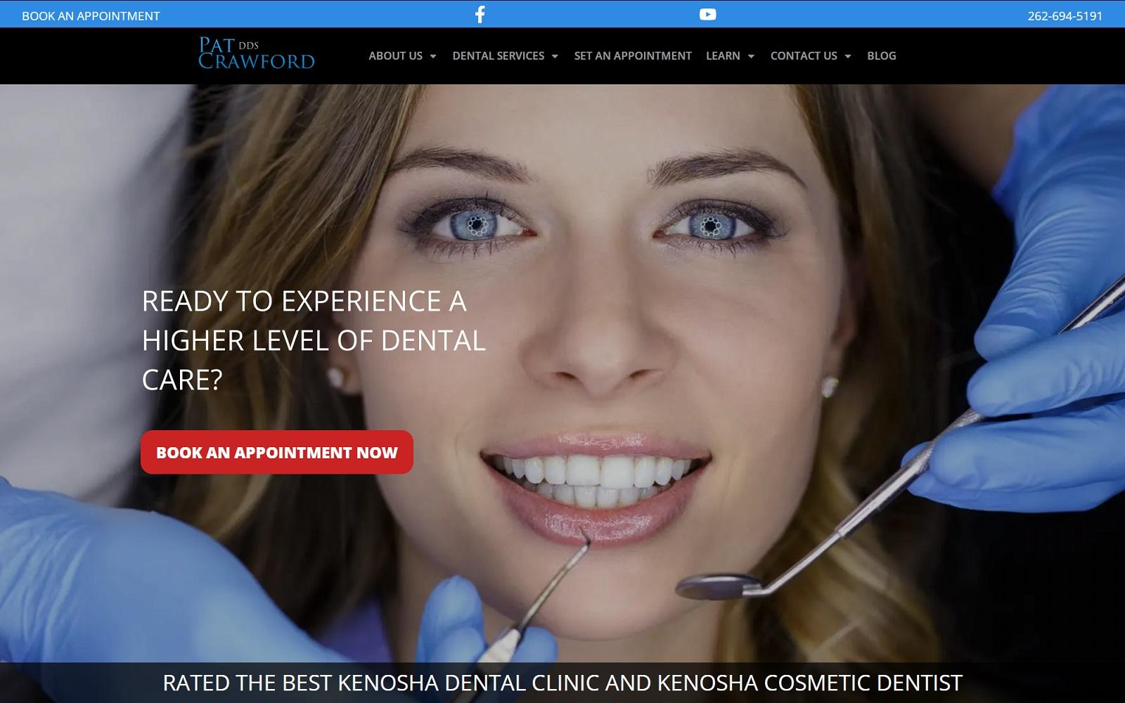 Pat Crawford DDS screenshot