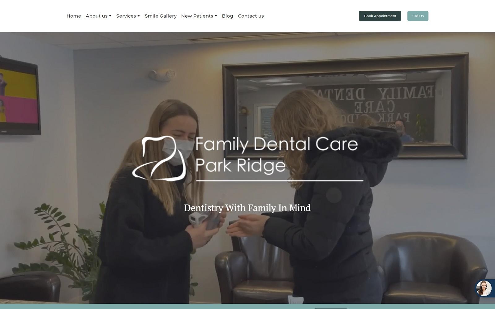 Family Dental Care Park Ridge screenshot