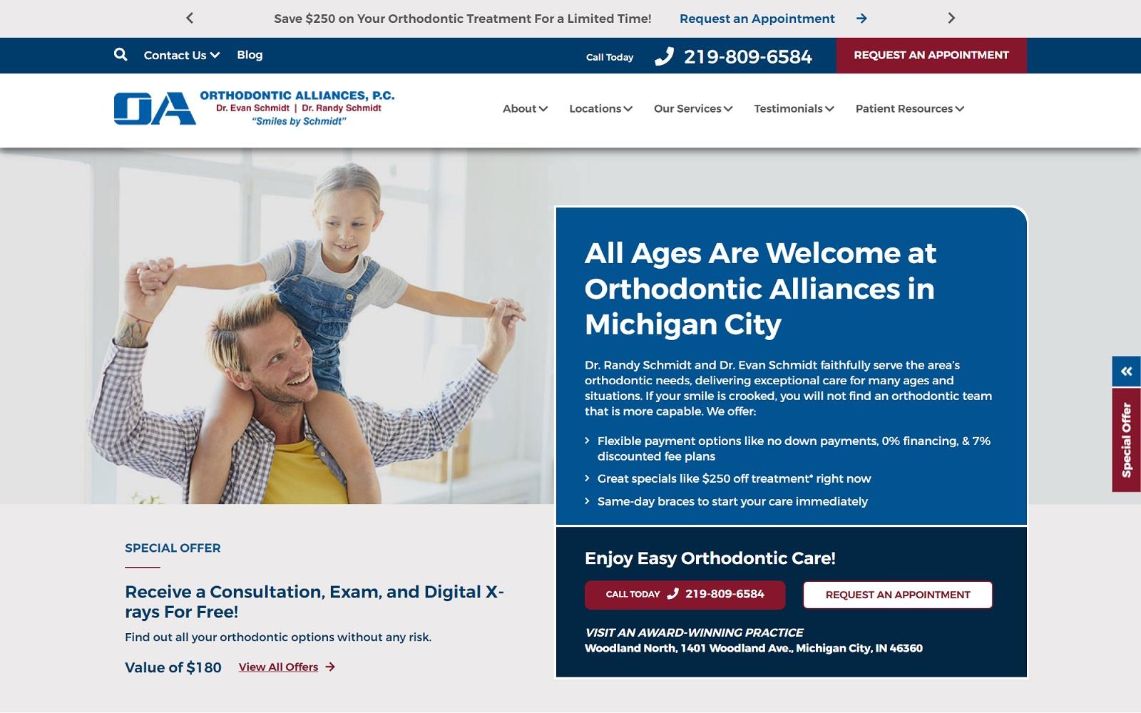 Orthodontic Alliances in Michigan City screenshot