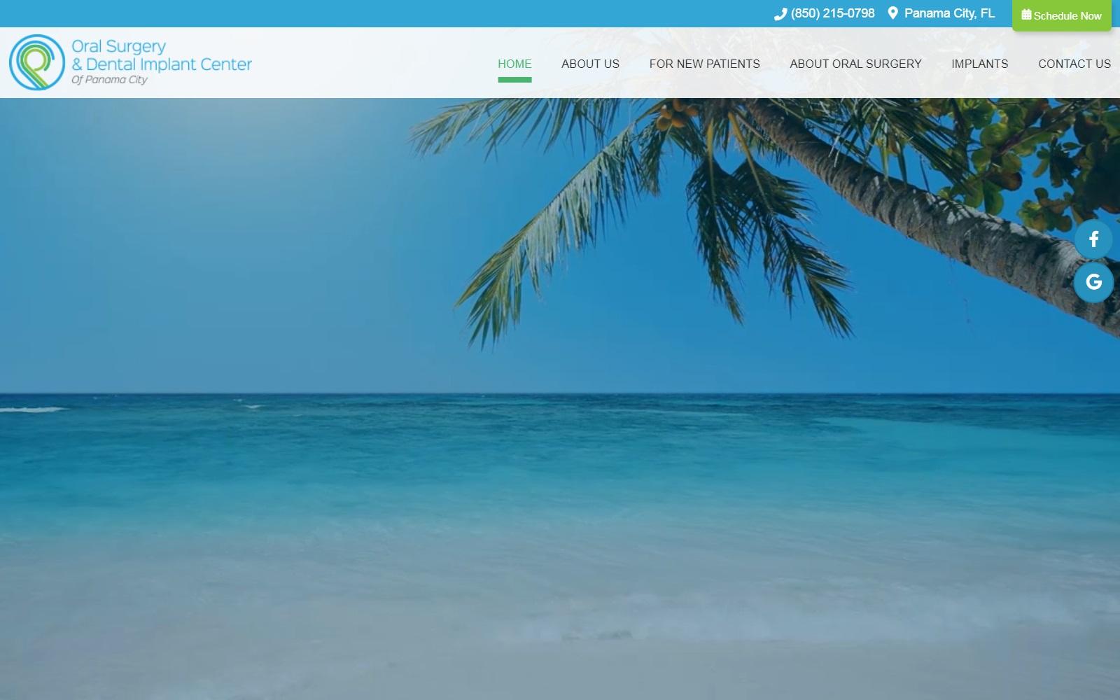 Oral Surgery & Dental Implant Center Of Panama City screenshot