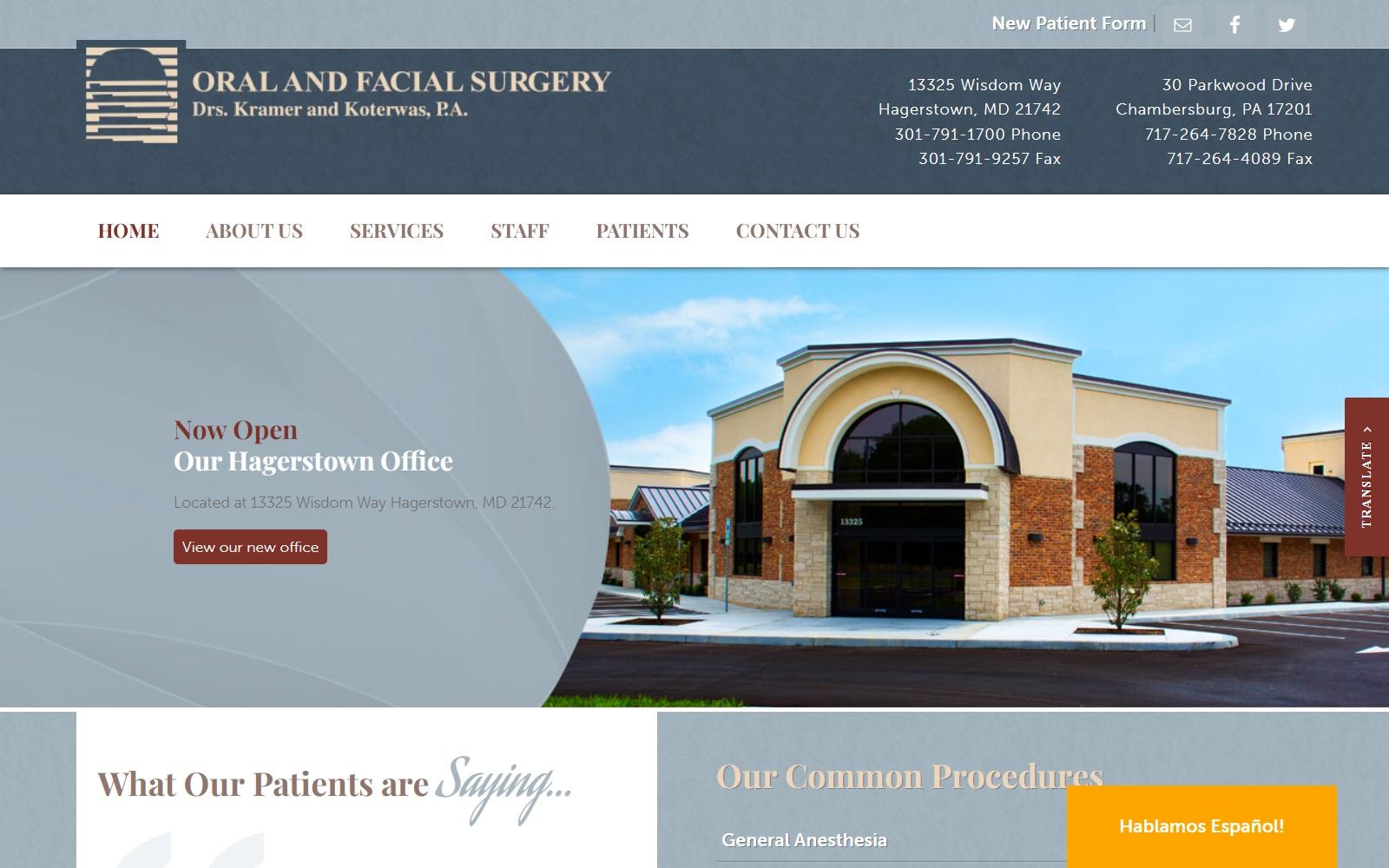 Oral & Facial Surgery screenshot
