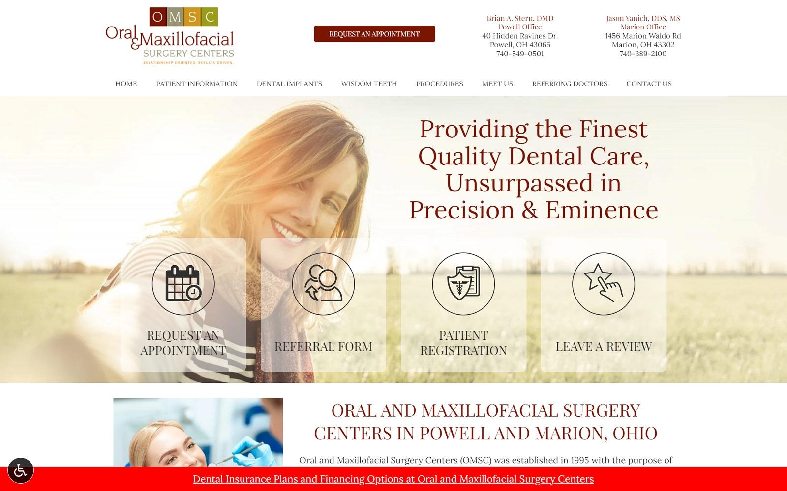 Oral Maxillofacial Surgery Centers