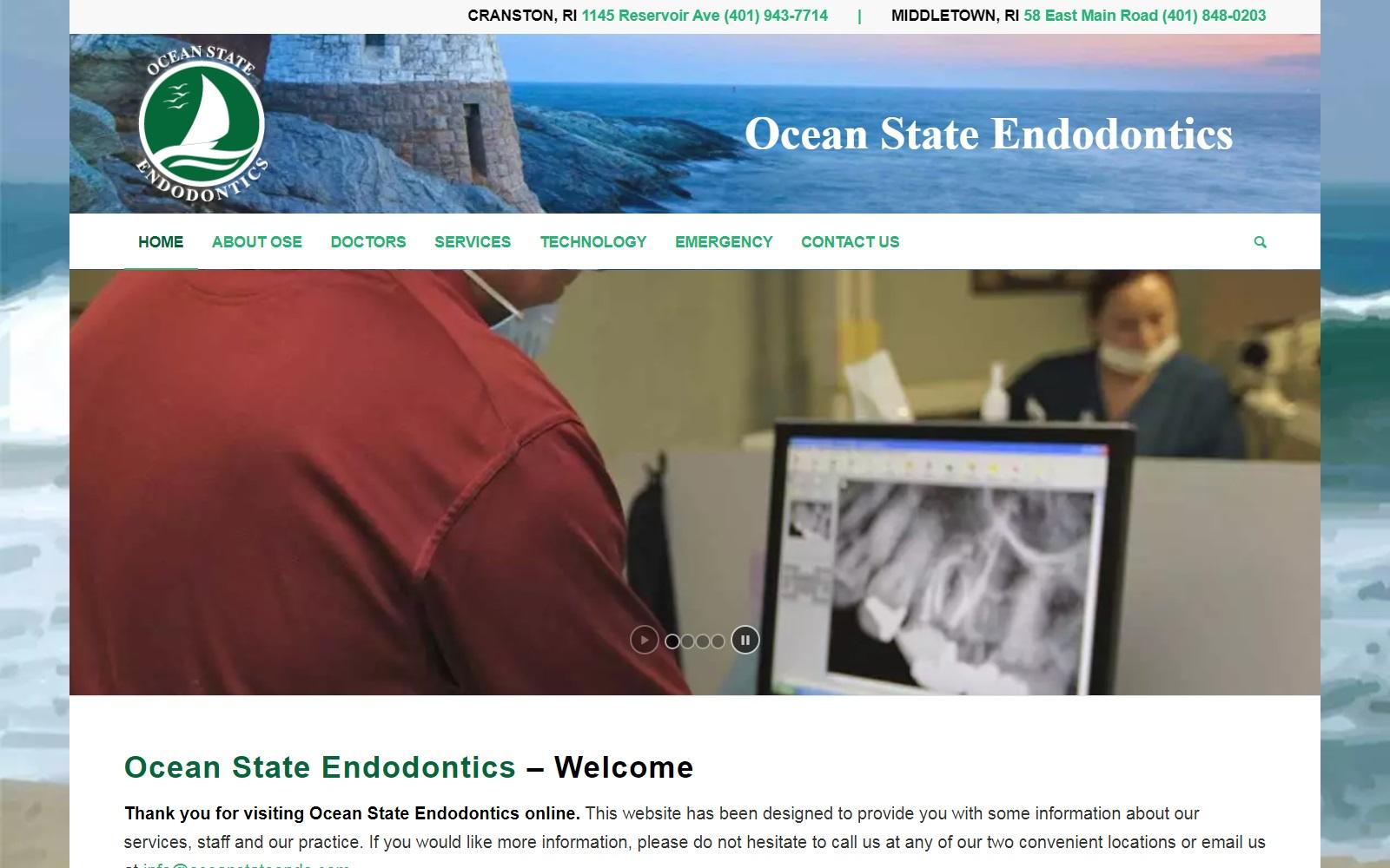 Ocean State Endodontics Reynolds Maura DDS