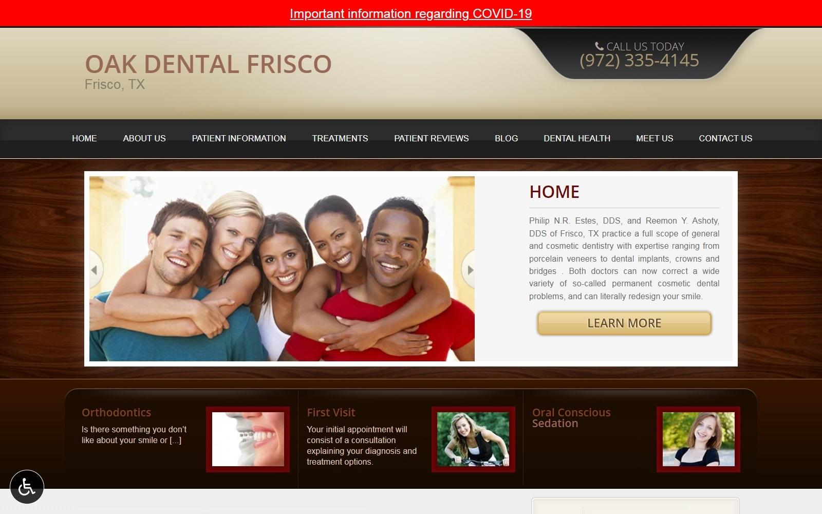 Dr. Philip N. Estes DDS screenshot