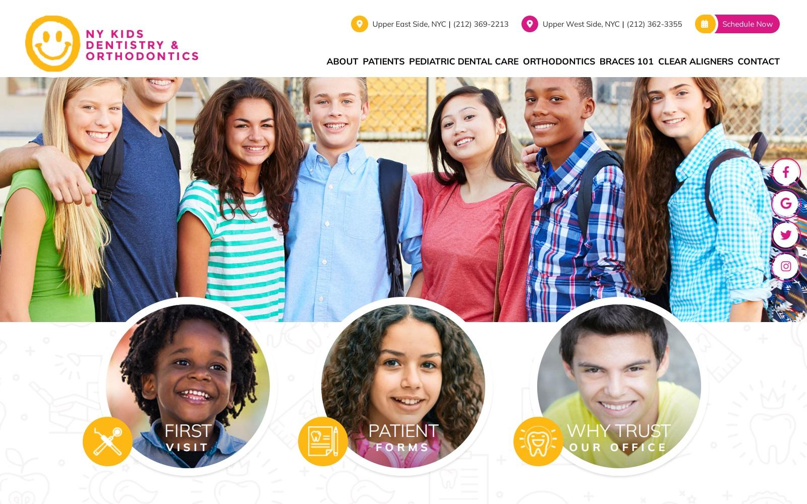 NY Kids Dentistry & Orthodontics screenshot