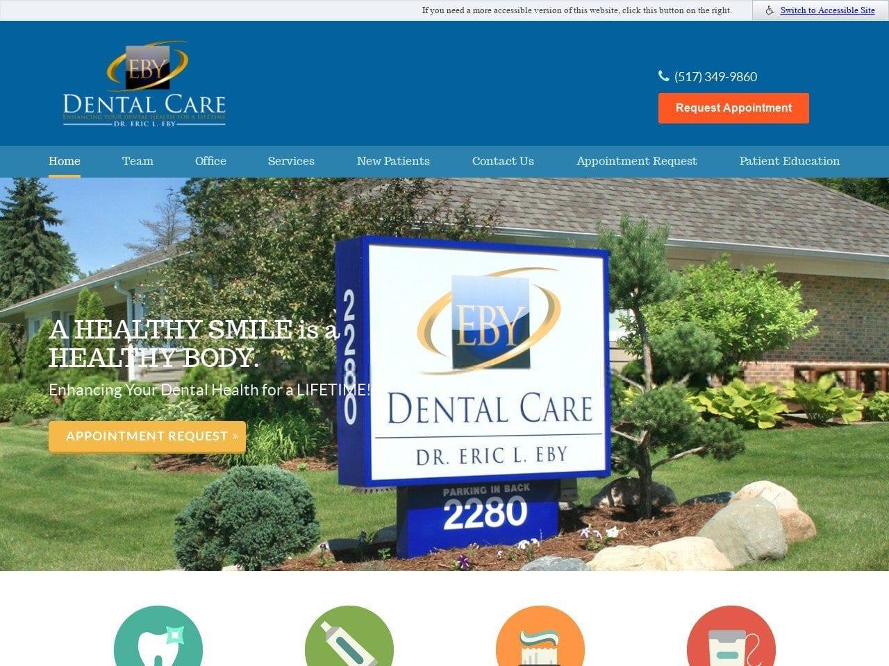 Eby Dental Care screenshot