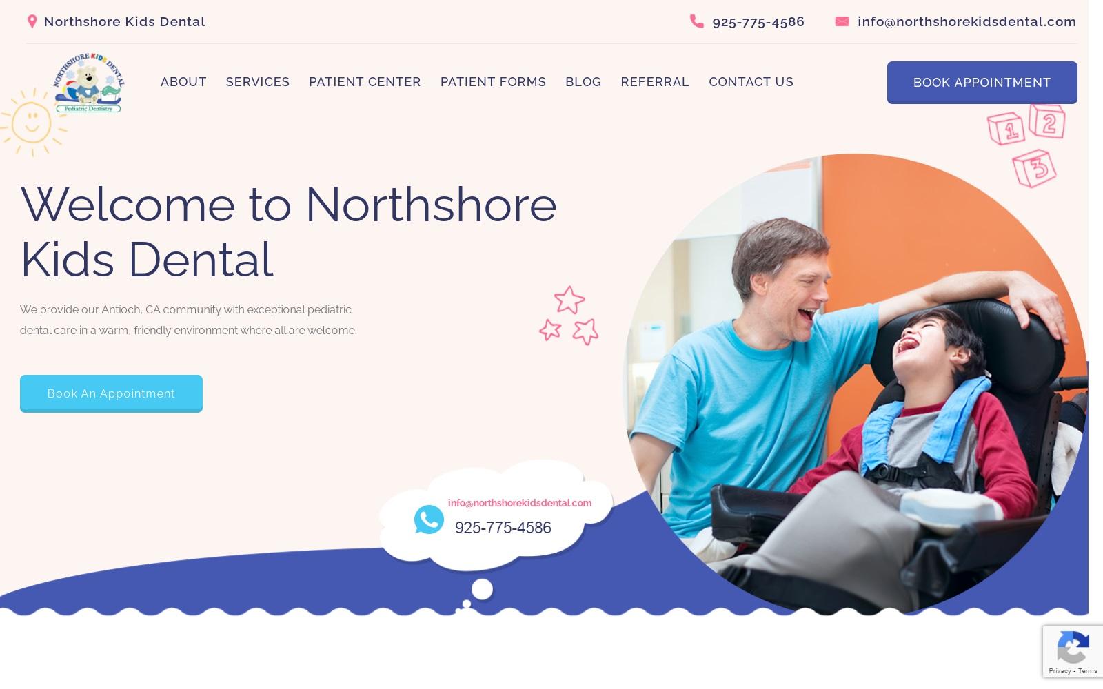 North Shore Kids Dental screenshot