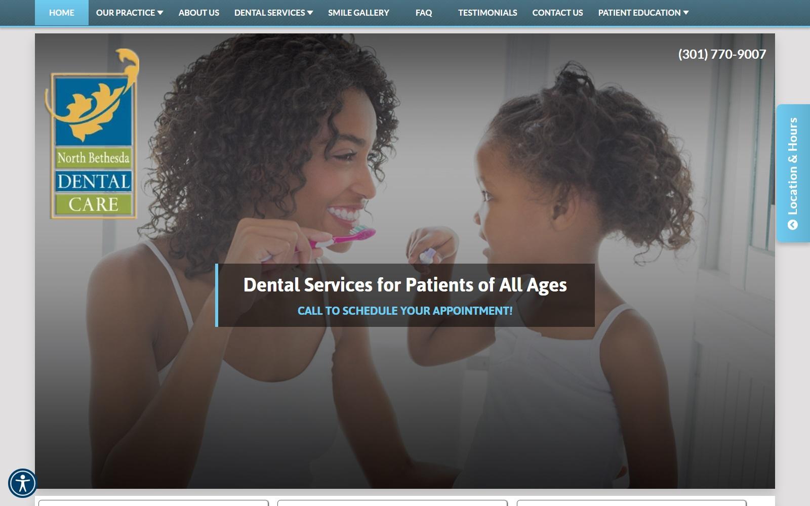 North Bethesda Dental Care screenshot