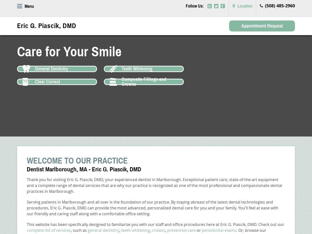 Dr. Eric G. Piascik DMD screenshot