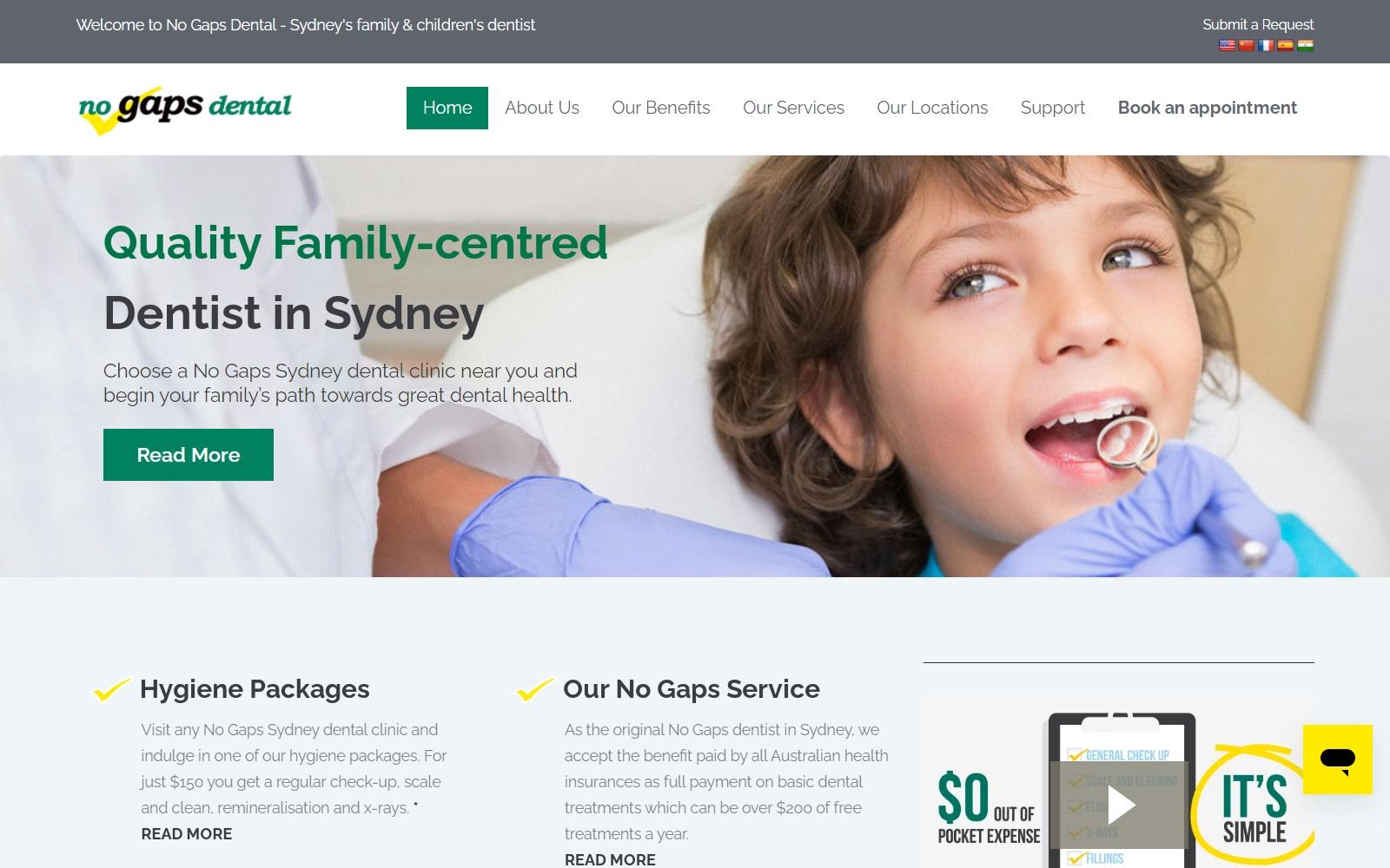No Gaps Dental screenshot