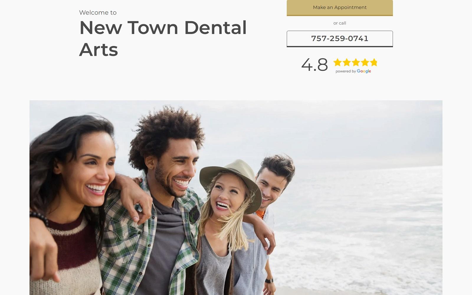 Newtown Dental Arts screenshot