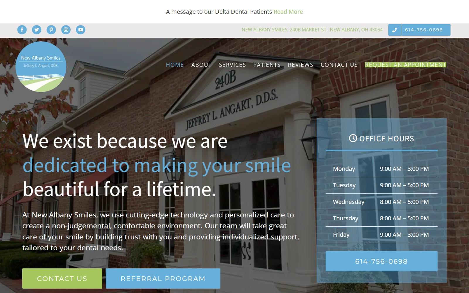 Jeffrey L. Angart Dds New Albany Center For Dental