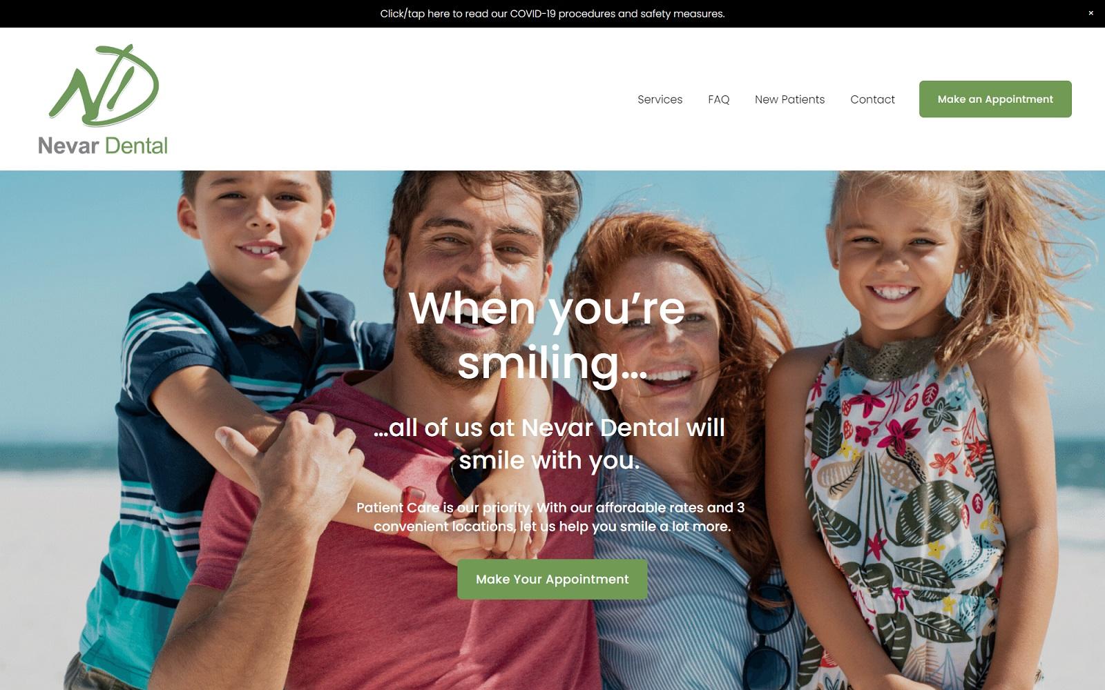 Nevar Dental screenshot