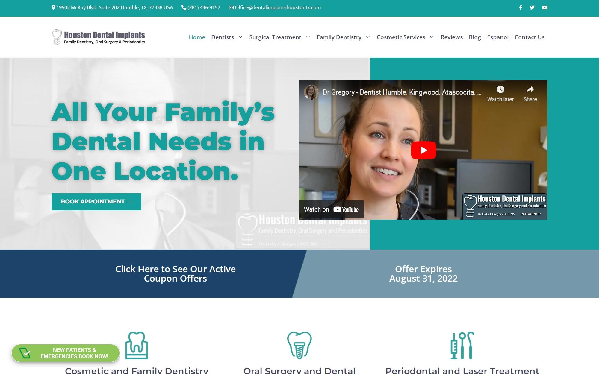 Houston Dental Implants screenshot