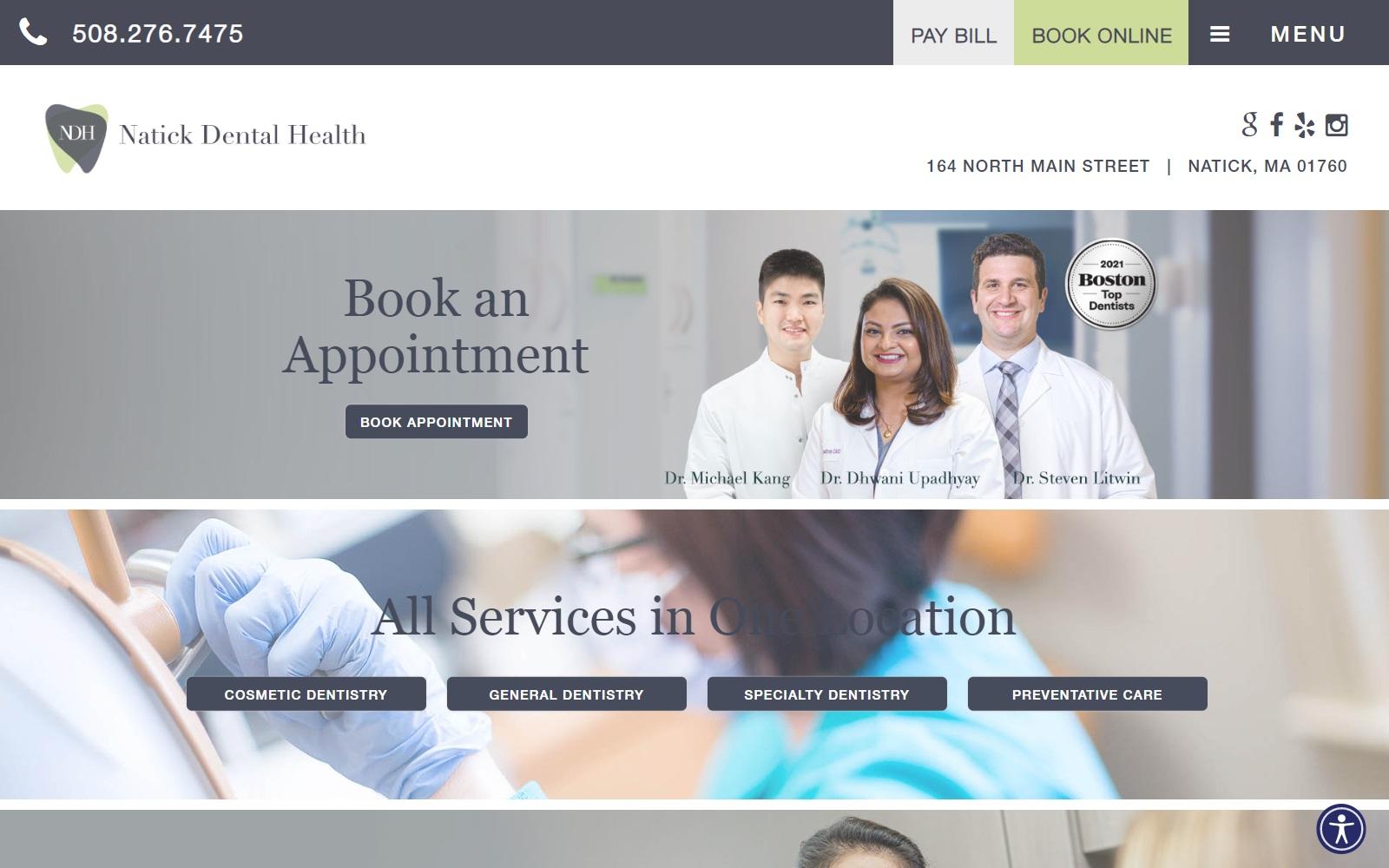Natick Dental Health screenshot
