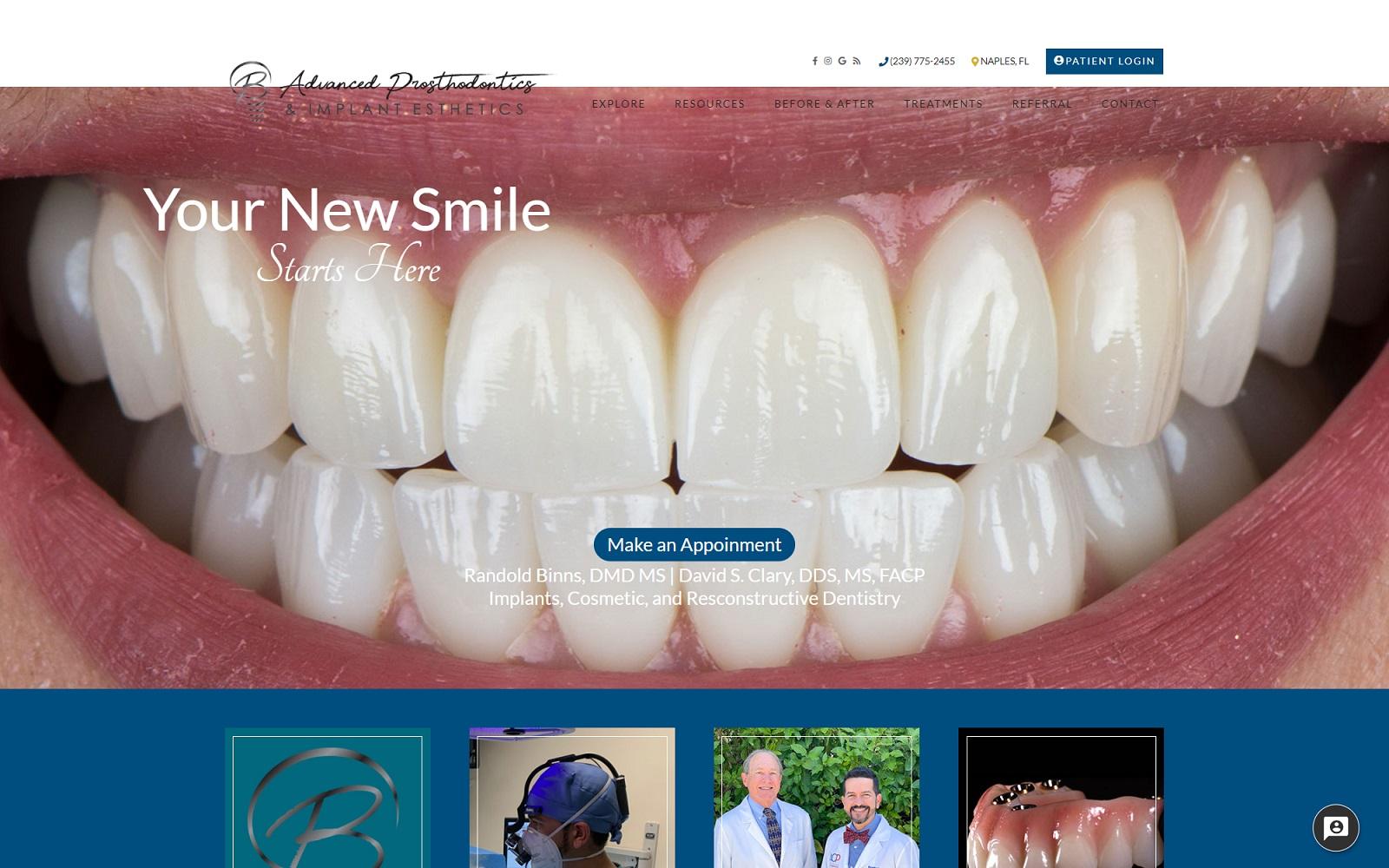 Advanced Prosthodontics & Implant Esthetics screenshot