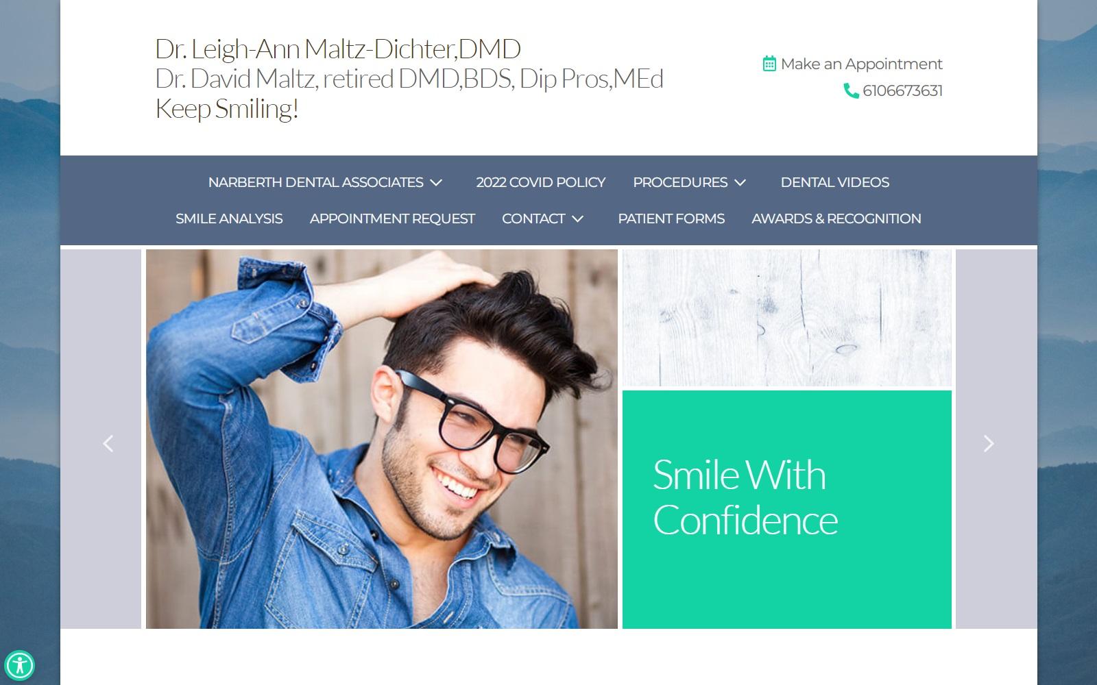 Narberth Dental screenshot