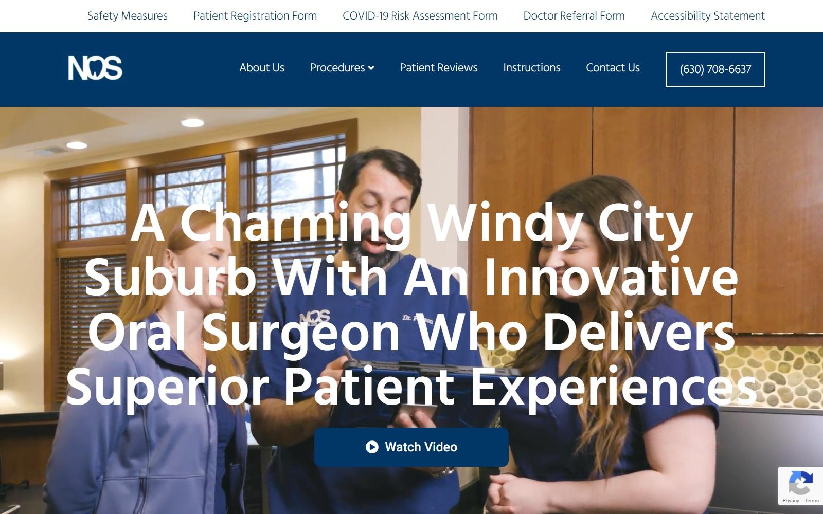 Naperville Oral Surgery screenshot