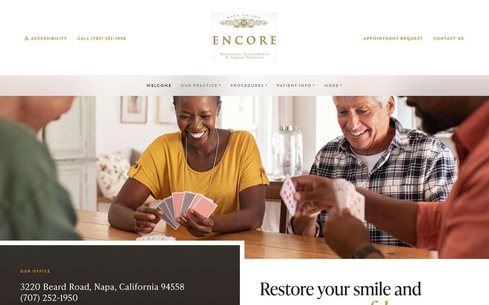 Encore Dental at Napa screenshot