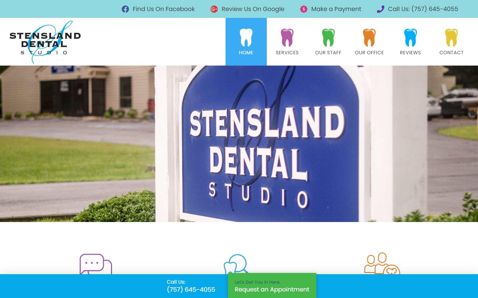 Stensland Dental Studio screenshot