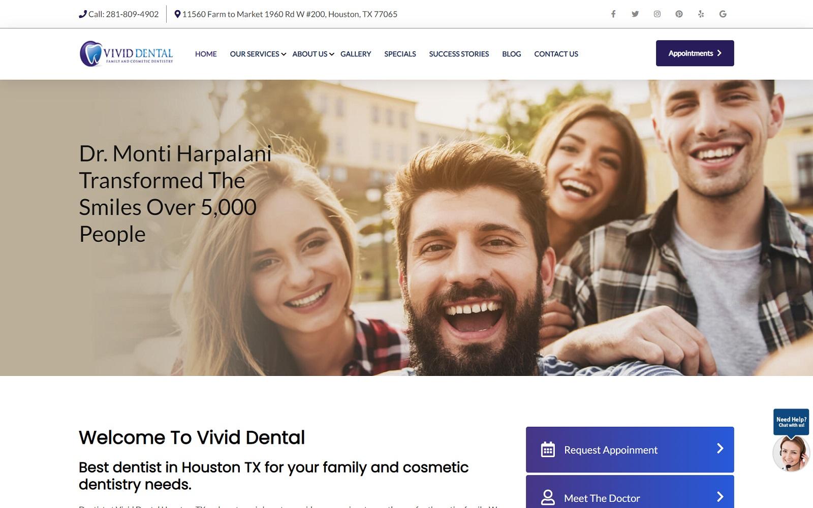 Vivid Dental screenshot