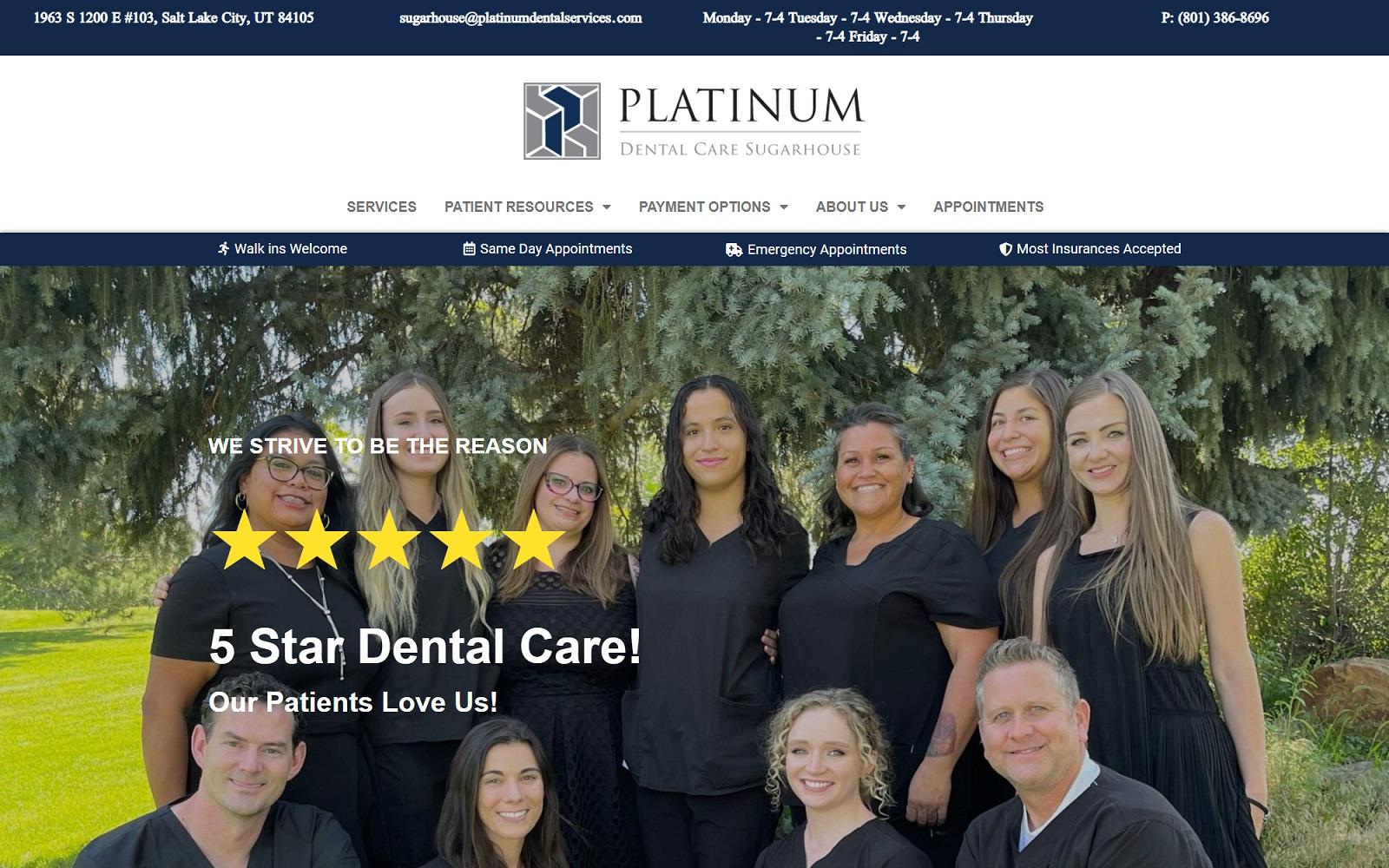 Platinum Dental of Salt Lake City Sugarhouse