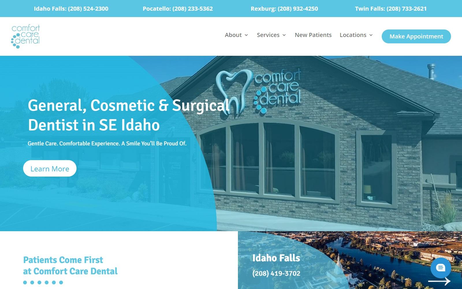 Comfort Care Dental screenshot