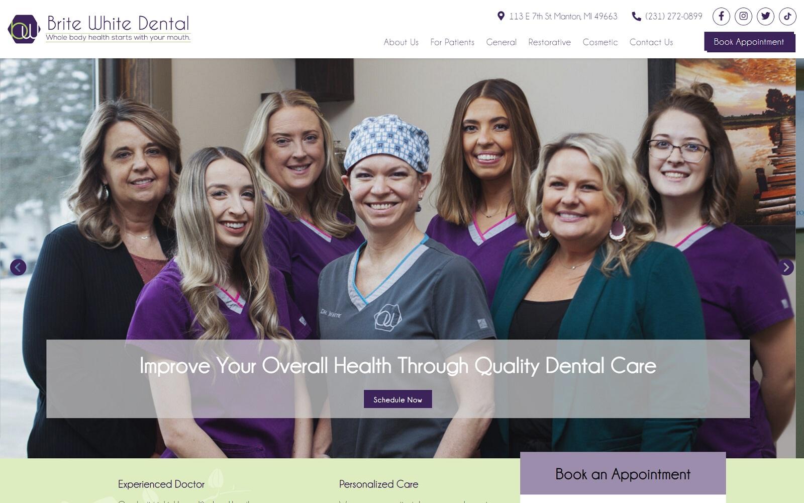 Brite White Dental screenshot