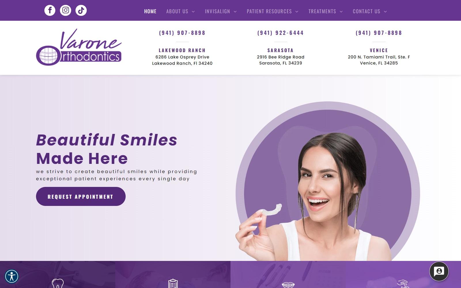 Orthodontists At Lakewood Ranch Varone Karen L DDS