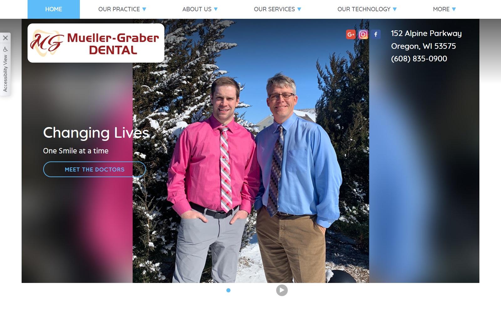 Mueller Dental screenshot