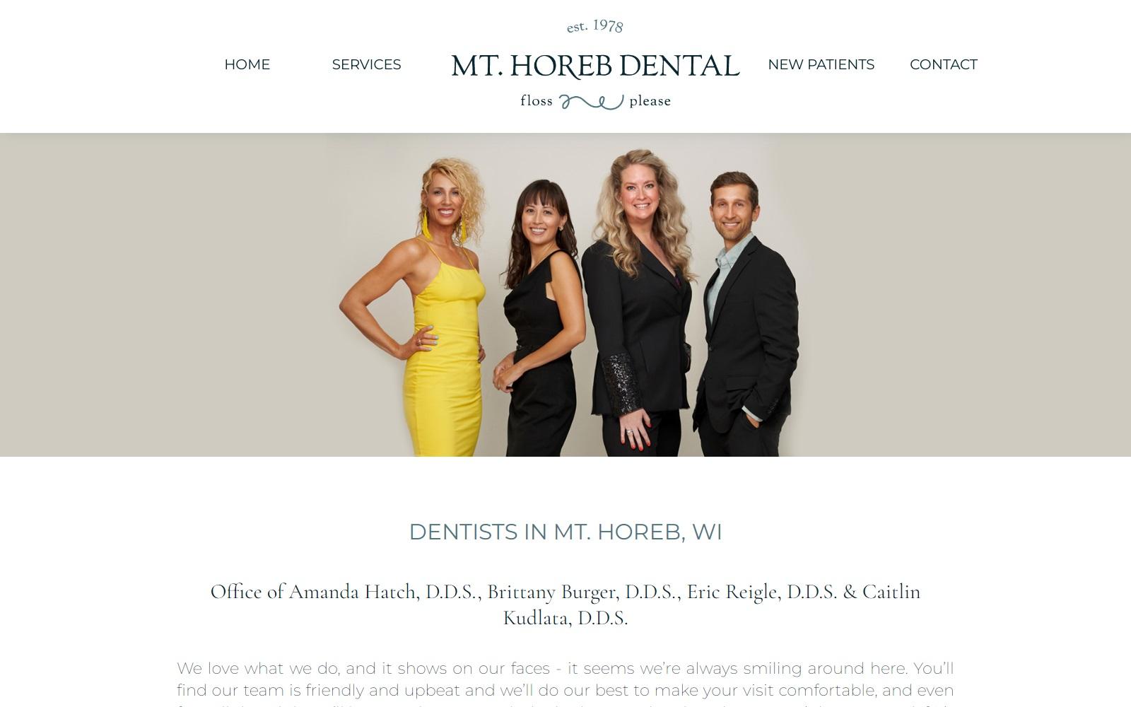 Mt Horeb Dental screenshot