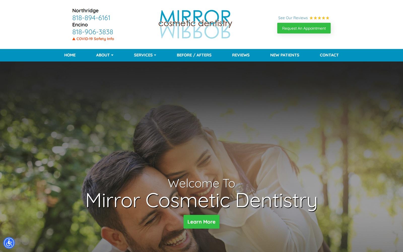 Mirror Cosmetic Dentistry screenshot