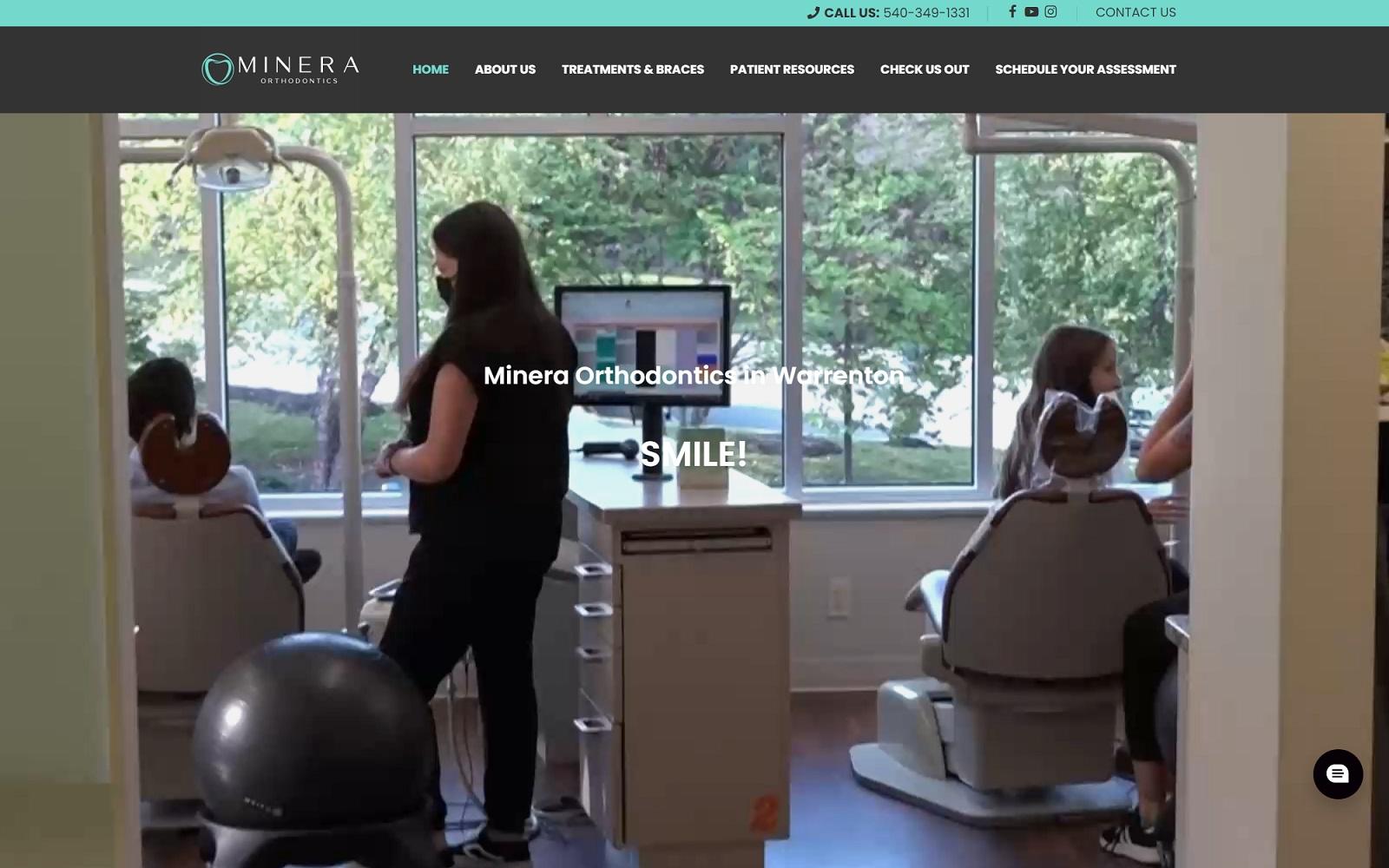 Minera Orthodontics screenshot