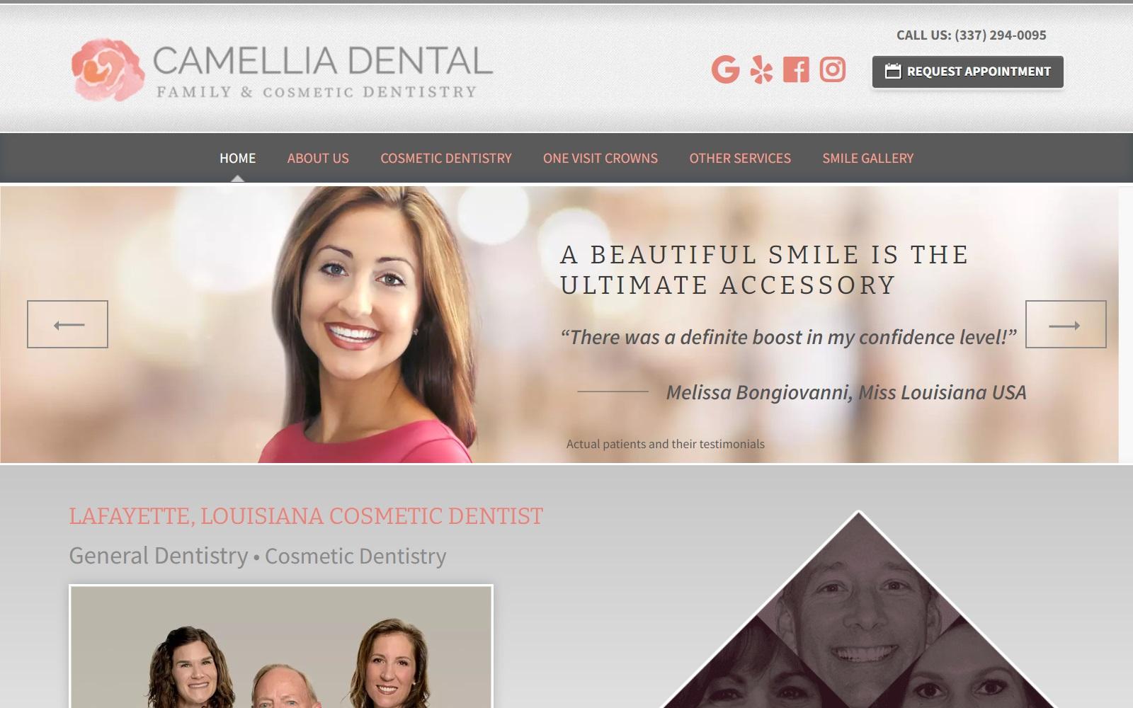Mike Malone DDS & Associates screenshot