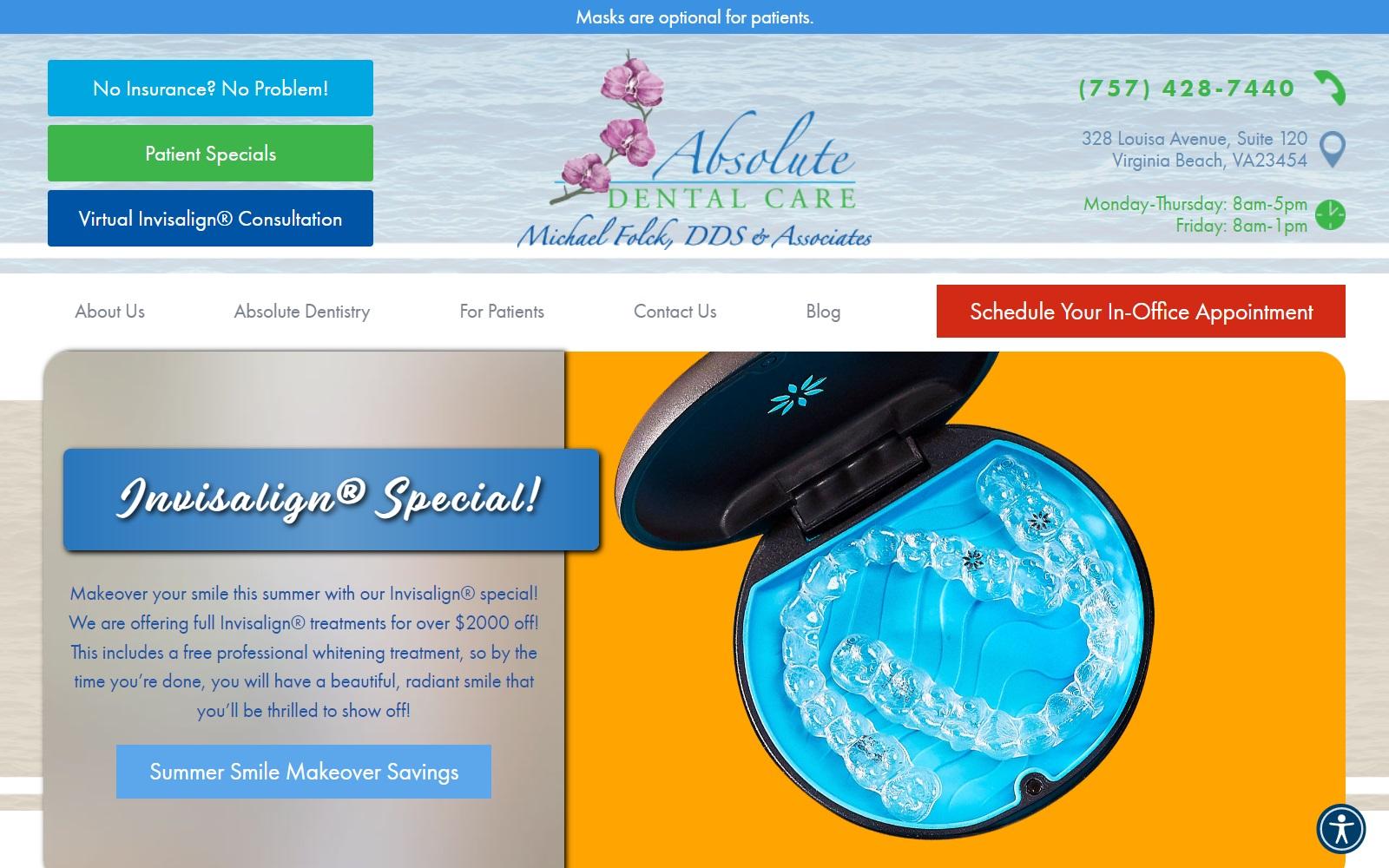 Dr. Michael P. Folck Cosmetic Dentist