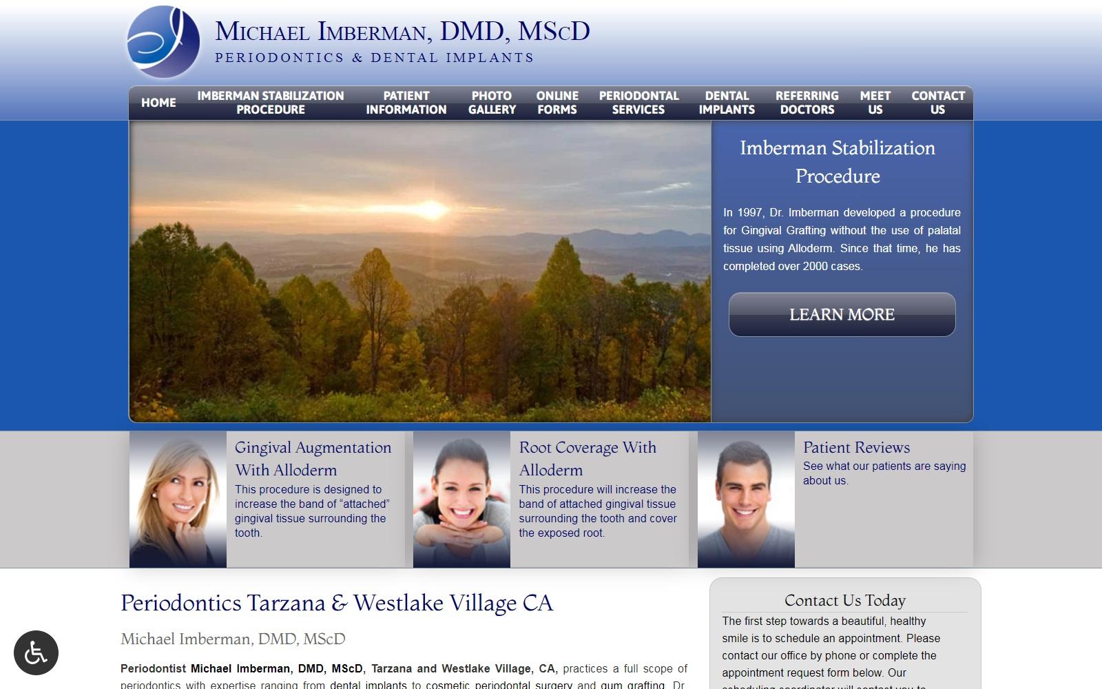 Michael Imberman, DMD, MScD screenshot