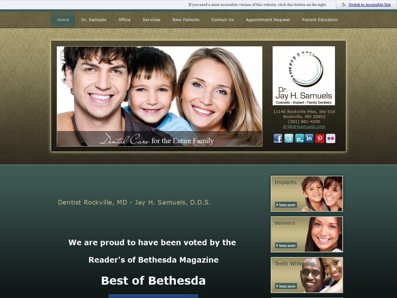 Samuels Jay DDS screenshot