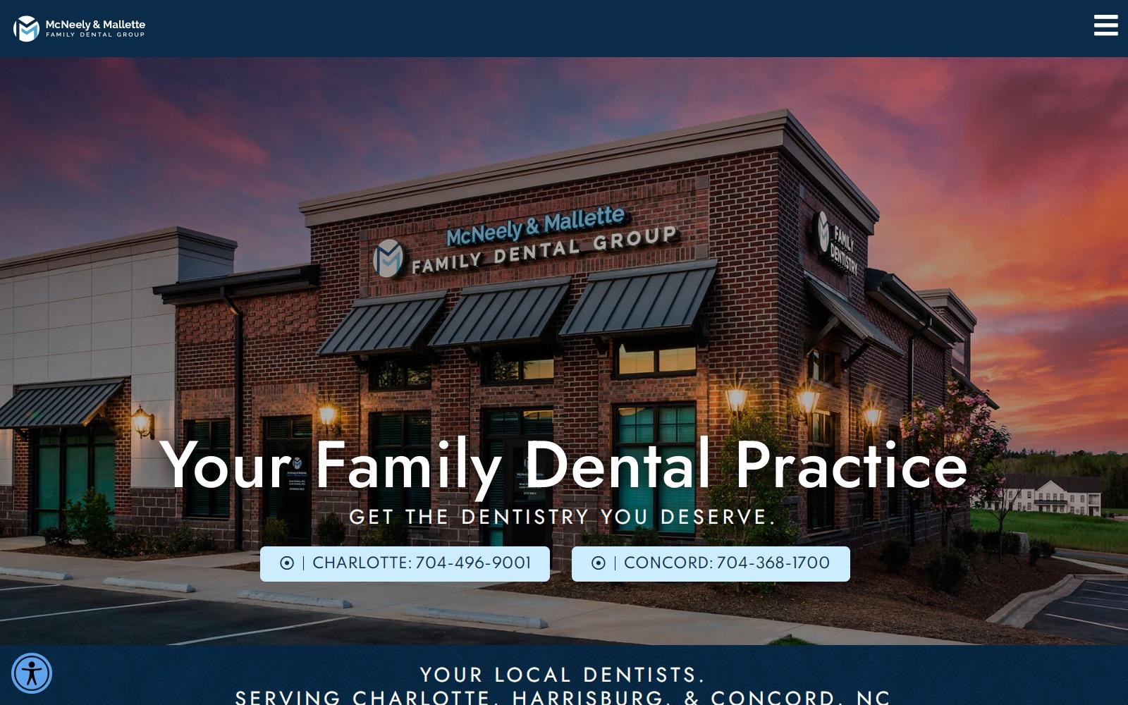 McNeely Family Dentistry screenshot