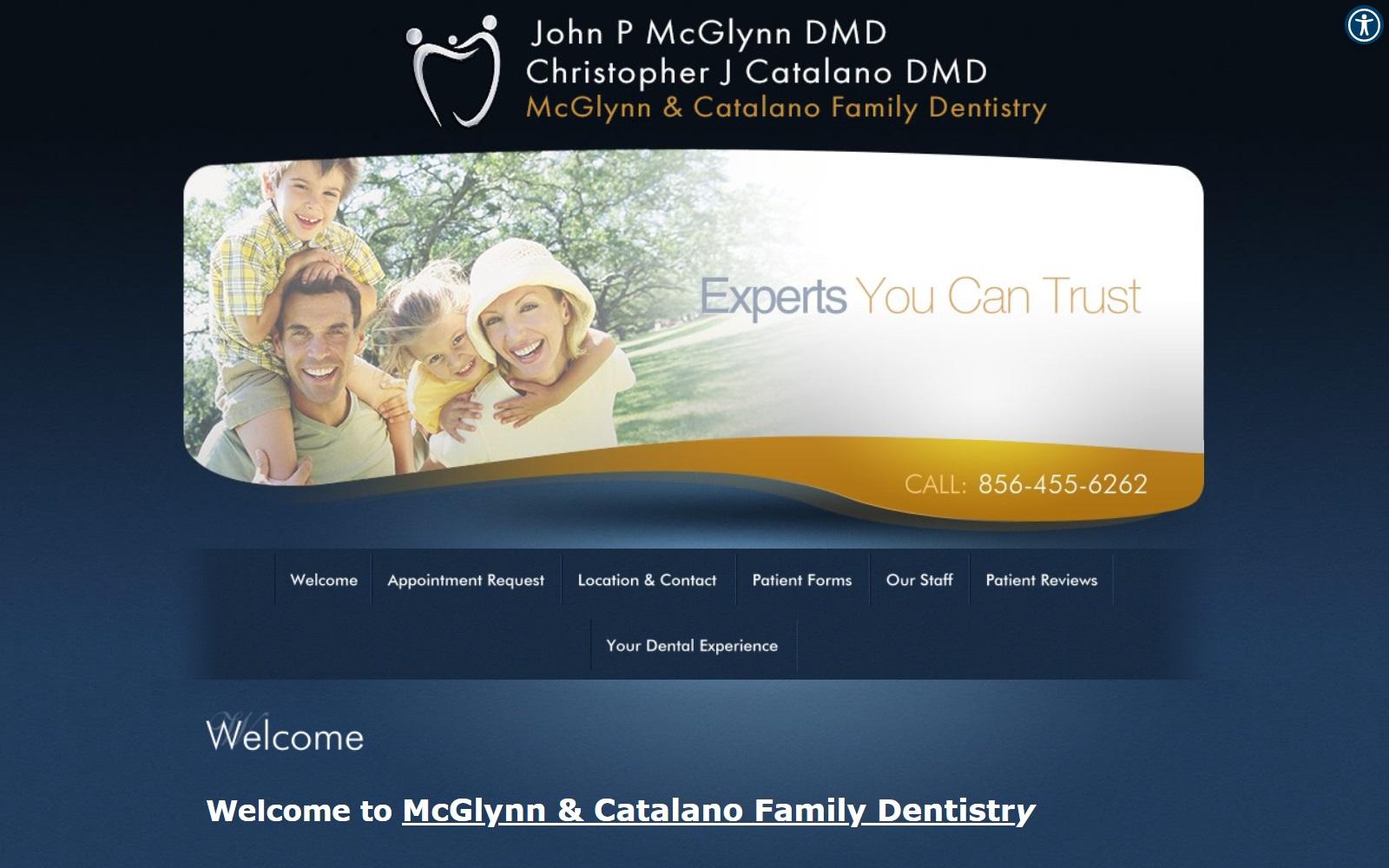 McGlynn & Catalano Family Dentistry screenshot