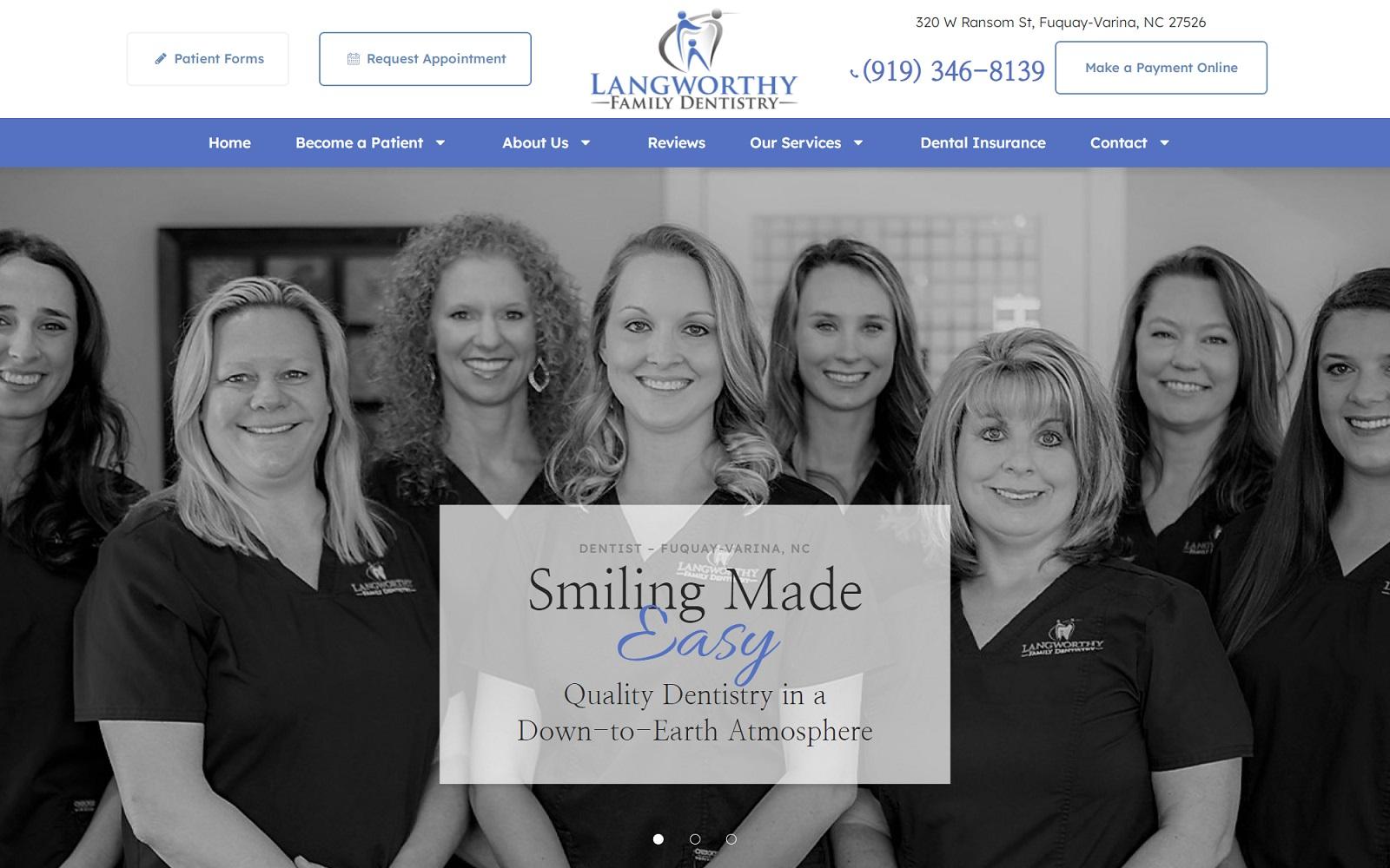 Langworthy Family Dentistry screenshot